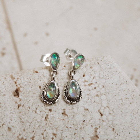 Aspens Dainty Dangle Earrings-Stud Earrings-Krush Kandy, Women's Online Fashion Boutique Located in Phoenix, Arizona (Scottsdale Area)