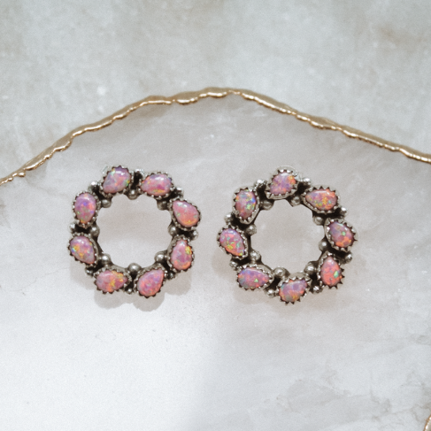 Destiny Stone Earrings-Stud Earrings-Krush Kandy, Women's Online Fashion Boutique Located in Phoenix, Arizona (Scottsdale Area)