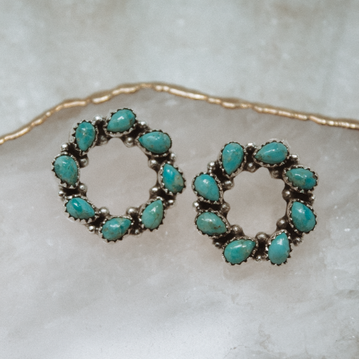 Destiny Stone Earrings-Stud Earrings-Krush Kandy, Women's Online Fashion Boutique Located in Phoenix, Arizona (Scottsdale Area)