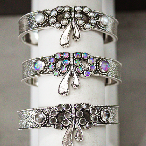 Southern Belle Bow Cuff-Chain Bracelets-Krush Kandy, Women's Online Fashion Boutique Located in Phoenix, Arizona (Scottsdale Area)