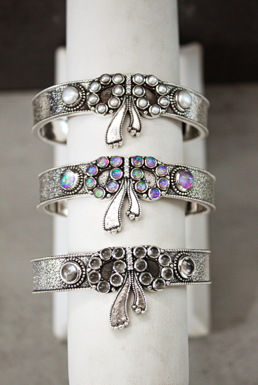 Southern Belle Bow Cuff-Chain Bracelets-Krush Kandy, Women's Online Fashion Boutique Located in Phoenix, Arizona (Scottsdale Area)