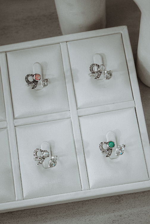 Unraveling Bow Ring-Cluster Rings-Krush Kandy, Women's Online Fashion Boutique Located in Phoenix, Arizona (Scottsdale Area)
