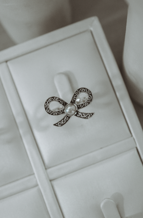 Stamped Bow Ring-Cluster Rings-Krush Kandy, Women's Online Fashion Boutique Located in Phoenix, Arizona (Scottsdale Area)