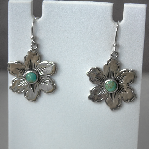 Dangle Summertime Flora Earrings-Drop Earrings-Krush Kandy, Women's Online Fashion Boutique Located in Phoenix, Arizona (Scottsdale Area)