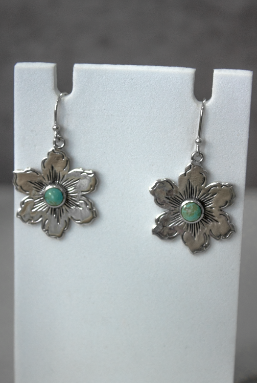 Dangle Summertime Flora Earrings-Drop Earrings-Krush Kandy, Women's Online Fashion Boutique Located in Phoenix, Arizona (Scottsdale Area)