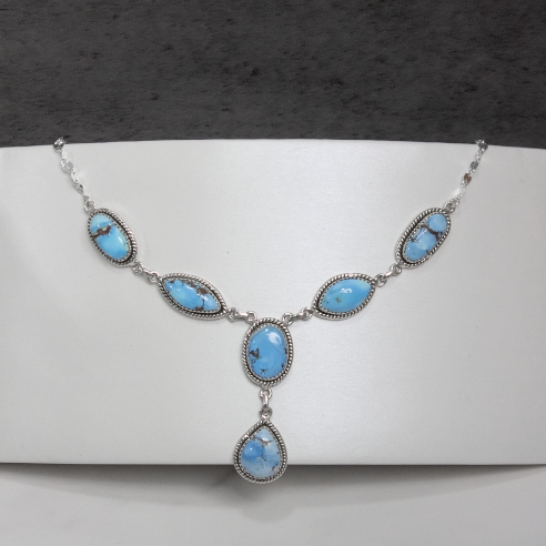 Rowan Stone Drop Necklaces-Chain Necklaces-Krush Kandy, Women's Online Fashion Boutique Located in Phoenix, Arizona (Scottsdale Area)