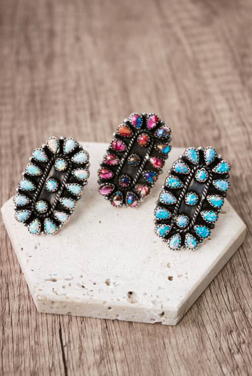 Stone Temptations Concho Ring-Ring Sizers-Krush Kandy, Women's Online Fashion Boutique Located in Phoenix, Arizona (Scottsdale Area)