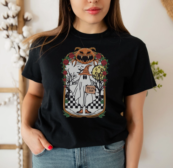 Need Ride To Salem Graphic Tee-Graphic Tees-Krush Kandy, Women's Online Fashion Boutique Located in Phoenix, Arizona (Scottsdale Area)