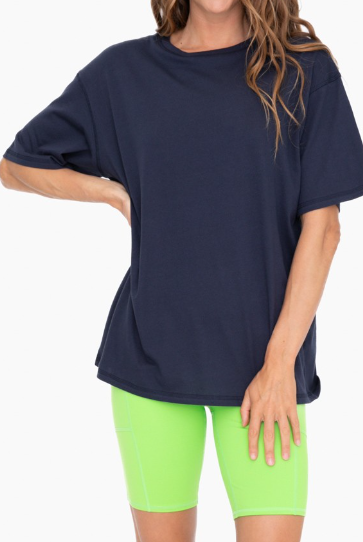 Naturally Cozy Organic Cotton Boyfriend Tee-Tops-Krush Kandy, Women's Online Fashion Boutique Located in Phoenix, Arizona (Scottsdale Area)