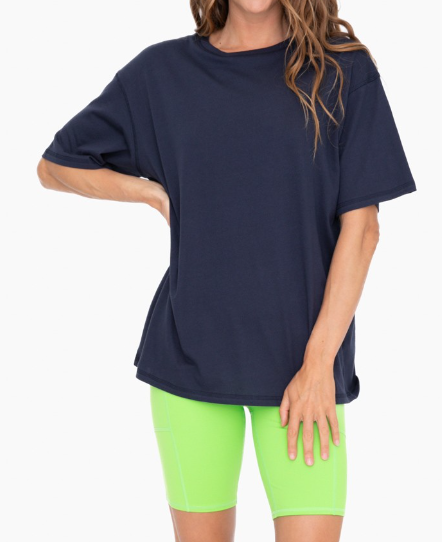 Naturally Cozy Organic Cotton Boyfriend Tee-Tops-Krush Kandy, Women's Online Fashion Boutique Located in Phoenix, Arizona (Scottsdale Area)