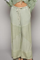Contrast Ribbed Knit Culottes Pants-Pants-Krush Kandy, Women's Online Fashion Boutique Located in Phoenix, Arizona (Scottsdale Area)