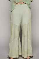 Contrast Ribbed Knit Culottes Pants-Pants-Krush Kandy, Women's Online Fashion Boutique Located in Phoenix, Arizona (Scottsdale Area)