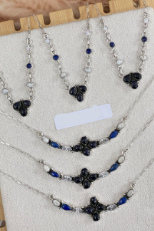 Midnight Dreams Cluster Necklaces-Necklaces-Krush Kandy, Women's Online Fashion Boutique Located in Phoenix, Arizona (Scottsdale Area)