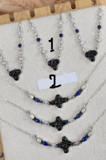 Midnight Dreams Cluster Necklaces-Necklaces-Krush Kandy, Women's Online Fashion Boutique Located in Phoenix, Arizona (Scottsdale Area)