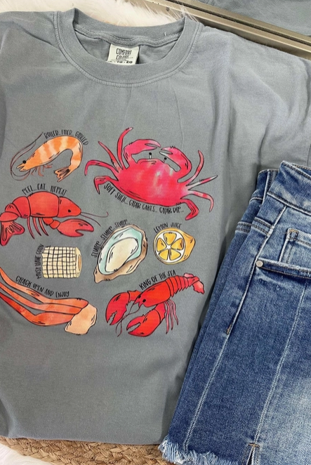 Coastal Catch Graphic Tee-Graphic Tees-Krush Kandy, Women's Online Fashion Boutique Located in Phoenix, Arizona (Scottsdale Area)