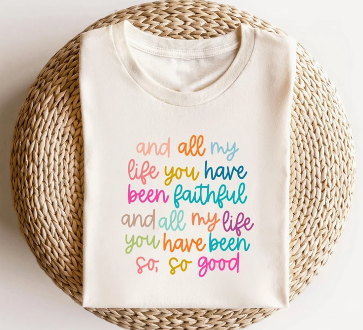 So, So Good Rainbow Tee-Graphic Tees-Krush Kandy, Women's Online Fashion Boutique Located in Phoenix, Arizona (Scottsdale Area)