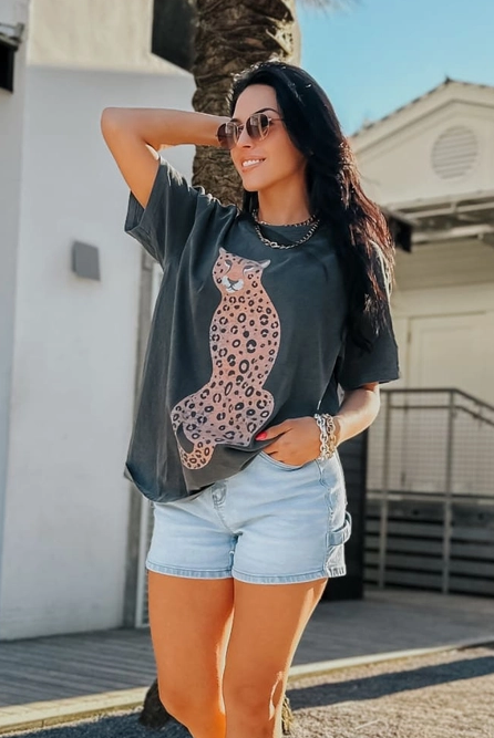 Leopard Queen Graphic Tee-Graphic Tees-Krush Kandy, Women's Online Fashion Boutique Located in Phoenix, Arizona (Scottsdale Area)