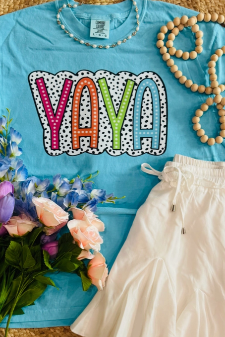 Yaya Graphic Tee-Graphic Tees-Krush Kandy, Women's Online Fashion Boutique Located in Phoenix, Arizona (Scottsdale Area)