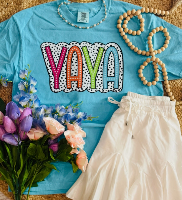 Yaya Graphic Tee-Graphic Tees-Krush Kandy, Women's Online Fashion Boutique Located in Phoenix, Arizona (Scottsdale Area)