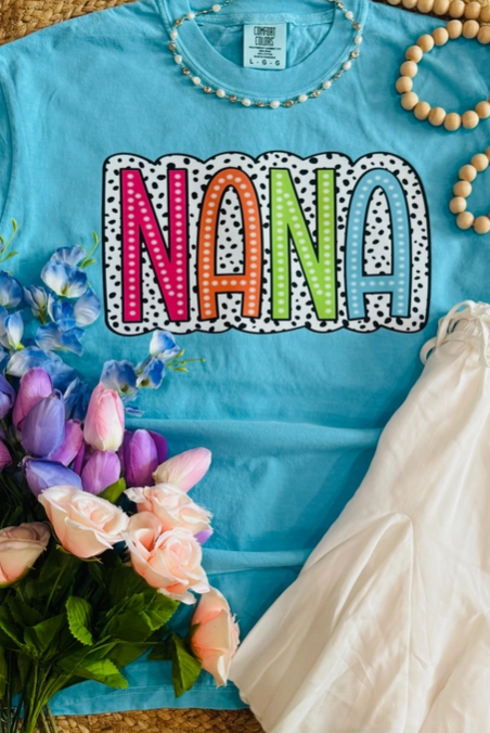 Nana Graphic Tee-Graphic Tees-Krush Kandy, Women's Online Fashion Boutique Located in Phoenix, Arizona (Scottsdale Area)
