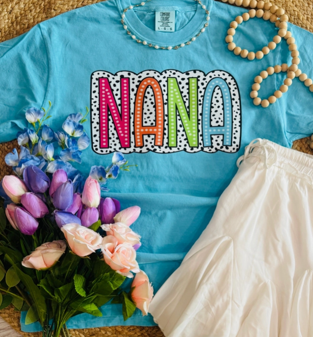 Nana Graphic Tee-Graphic Tees-Krush Kandy, Women's Online Fashion Boutique Located in Phoenix, Arizona (Scottsdale Area)
