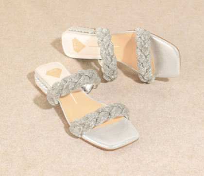 Sparkle & Shine Metallic Sandals-Sandals-Krush Kandy, Women's Online Fashion Boutique Located in Phoenix, Arizona (Scottsdale Area)