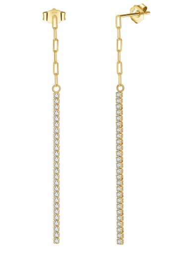 Tassel Minimalist Threader Earrings-Earrings-Krush Kandy, Women's Online Fashion Boutique Located in Phoenix, Arizona (Scottsdale Area)