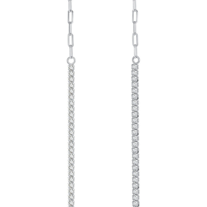 Tassel Minimalist Threader Earrings-Earrings-Krush Kandy, Women's Online Fashion Boutique Located in Phoenix, Arizona (Scottsdale Area)