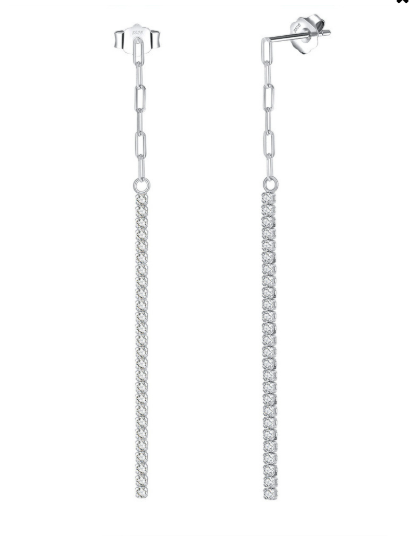 Tassel Minimalist Threader Earrings-Earrings-Krush Kandy, Women's Online Fashion Boutique Located in Phoenix, Arizona (Scottsdale Area)