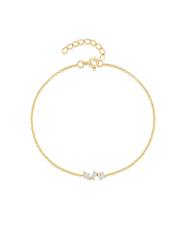 Minimalist Crystal Bracelet-Bracelets-Krush Kandy, Women's Online Fashion Boutique Located in Phoenix, Arizona (Scottsdale Area)