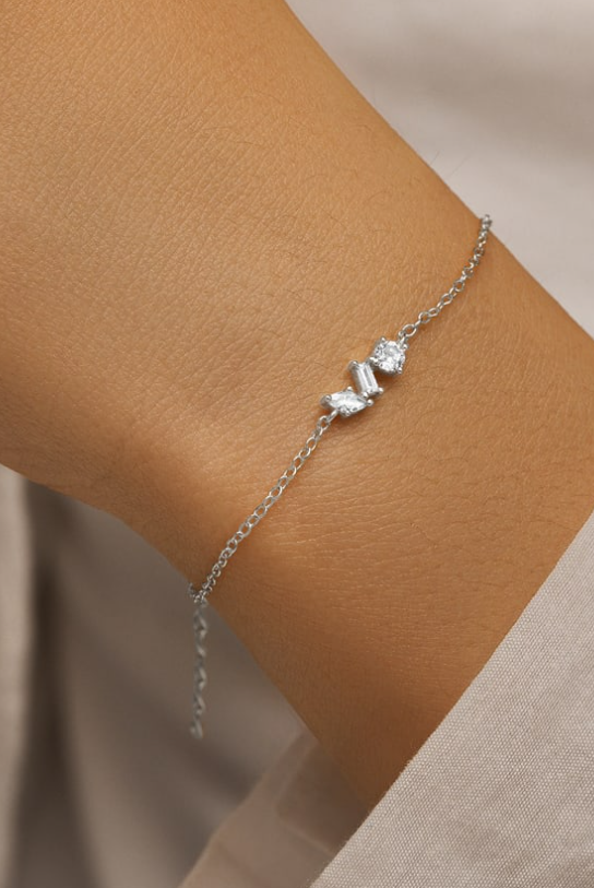 Minimalist Crystal Bracelet-Bracelets-Krush Kandy, Women's Online Fashion Boutique Located in Phoenix, Arizona (Scottsdale Area)