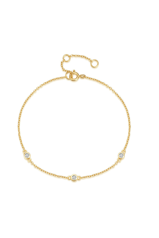 Mini Crystal Stone Bracelet-Bracelets-Krush Kandy, Women's Online Fashion Boutique Located in Phoenix, Arizona (Scottsdale Area)