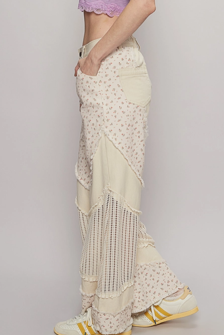 POL Woven Floral Print Pants-Pants-Krush Kandy, Women's Online Fashion Boutique Located in Phoenix, Arizona (Scottsdale Area)