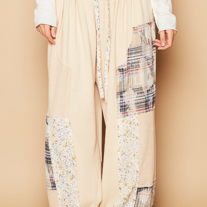 POL Raw Edge Relaxed Knit Pants-Pants-Krush Kandy, Women's Online Fashion Boutique Located in Phoenix, Arizona (Scottsdale Area)