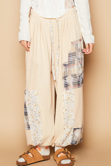 POL Raw Edge Relaxed Knit Pants-Pants-Krush Kandy, Women's Online Fashion Boutique Located in Phoenix, Arizona (Scottsdale Area)