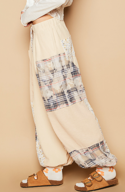 POL Raw Edge Relaxed Knit Pants-Pants-Krush Kandy, Women's Online Fashion Boutique Located in Phoenix, Arizona (Scottsdale Area)