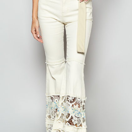 POL Woven Denim Pants-Pants-Krush Kandy, Women's Online Fashion Boutique Located in Phoenix, Arizona (Scottsdale Area)