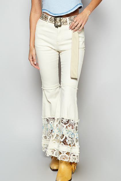 POL Woven Denim Pants-Pants-Krush Kandy, Women's Online Fashion Boutique Located in Phoenix, Arizona (Scottsdale Area)