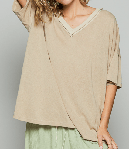 POL Relaxed Knit Top-Tops-Krush Kandy, Women's Online Fashion Boutique Located in Phoenix, Arizona (Scottsdale Area)