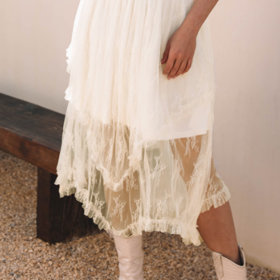 Lace Cascading Tiered High Waist Maxi Skirt-Skirts-Krush Kandy, Women's Online Fashion Boutique Located in Phoenix, Arizona (Scottsdale Area)