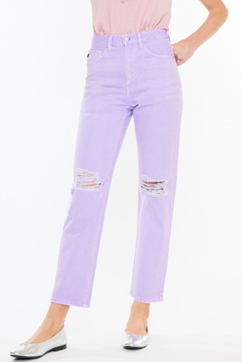 Lavender Luxe Kancan Ultra High Rise 90’s Straight Jeans-Jeans-Krush Kandy, Women's Online Fashion Boutique Located in Phoenix, Arizona (Scottsdale Area)