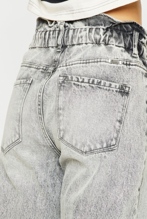 Edge Revival Kancan High Rise Paperbag Cuffed Jeans-Jeans-Krush Kandy, Women's Online Fashion Boutique Located in Phoenix, Arizona (Scottsdale Area)