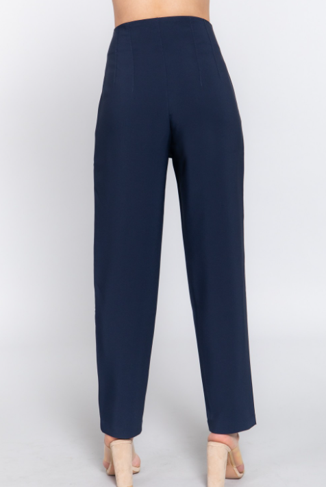 Pintuck Perfection High Waist Pants-Pants-Krush Kandy, Women's Online Fashion Boutique Located in Phoenix, Arizona (Scottsdale Area)
