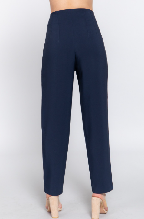 Pintuck Perfection High Waist Pants-Pants-Krush Kandy, Women's Online Fashion Boutique Located in Phoenix, Arizona (Scottsdale Area)