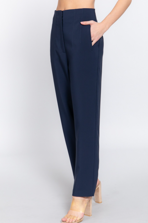 Pintuck Perfection High Waist Pants-Pants-Krush Kandy, Women's Online Fashion Boutique Located in Phoenix, Arizona (Scottsdale Area)