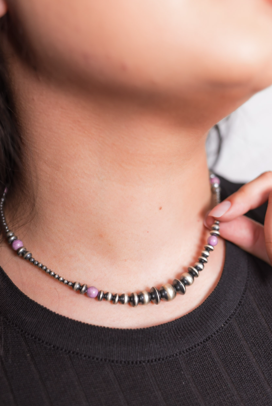 Phosphosoderite Desert Beaded Necklace-Necklaces-Krush Kandy, Women's Online Fashion Boutique Located in Phoenix, Arizona (Scottsdale Area)