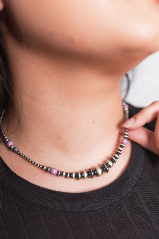 Phosphosoderite Desert Beaded Necklace-Necklaces-Krush Kandy, Women's Online Fashion Boutique Located in Phoenix, Arizona (Scottsdale Area)