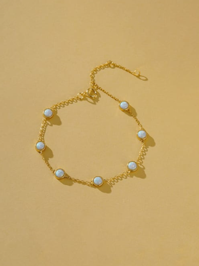 Geometric Minimalist Link Bracelet-Necklaces-Krush Kandy, Women's Online Fashion Boutique Located in Phoenix, Arizona (Scottsdale Area)