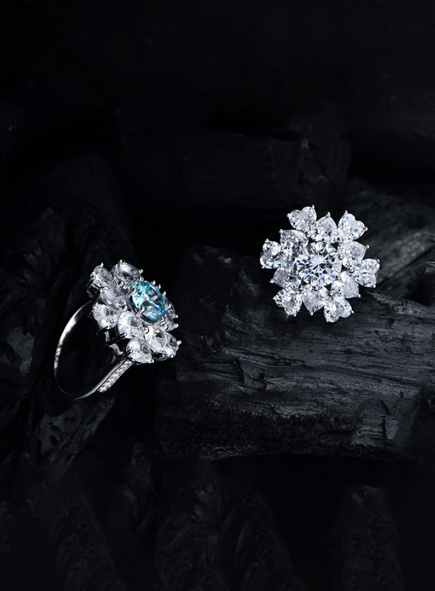 High Carbon Diamond Luxury Band Ring-Ring-Krush Kandy, Women's Online Fashion Boutique Located in Phoenix, Arizona (Scottsdale Area)