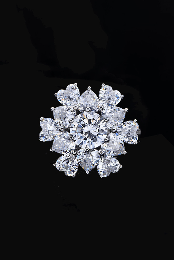 High Carbon Diamond Luxury Band Ring-Ring-Krush Kandy, Women's Online Fashion Boutique Located in Phoenix, Arizona (Scottsdale Area)